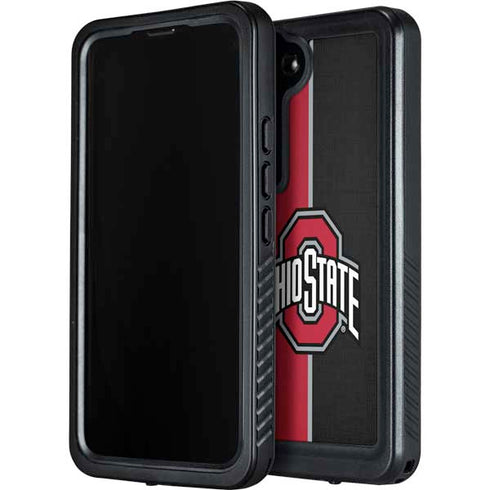 Ohio State University OSU Buckeyes Split Galaxy S24 Waterproof Case